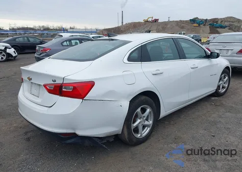 2016 Chevrolet Malibu Ls из США, поврежденный, VIN 1G1ZB5ST0GF269119
